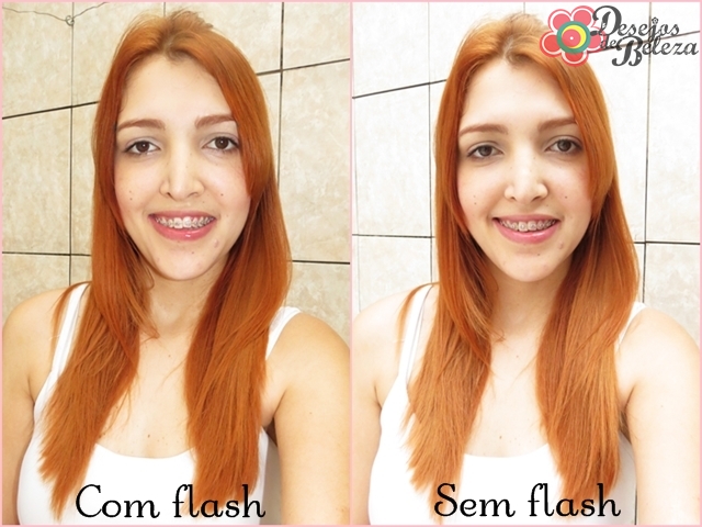 ruiva: cabelo ruivo yellow 9.4 e 9.3 frente