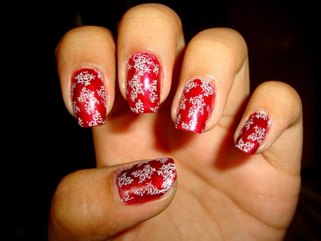 unhas natalinas 10