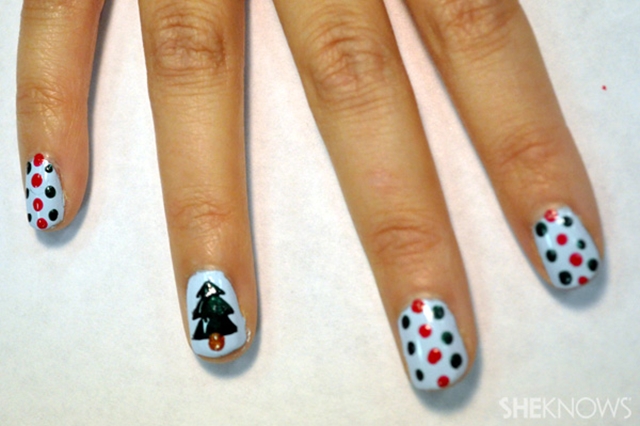 unhas natalinas 5