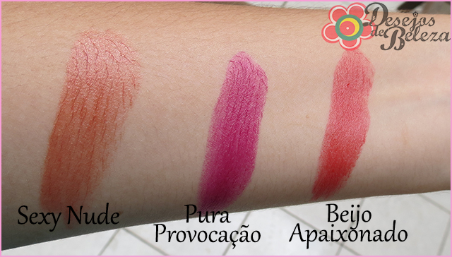 Beijo Total Swatches Braço 1