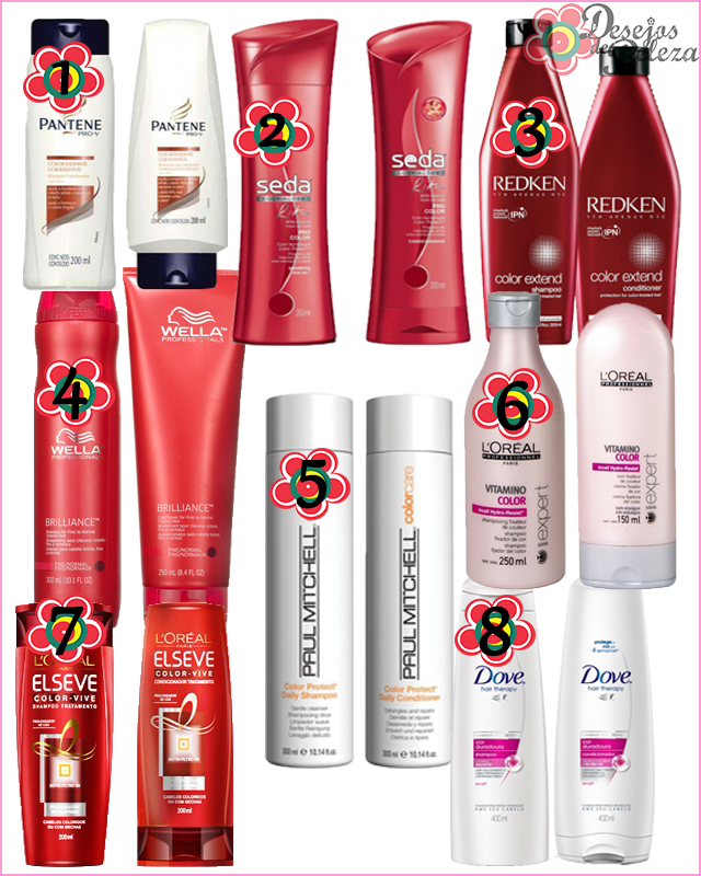 shampoo cabelos tingidos