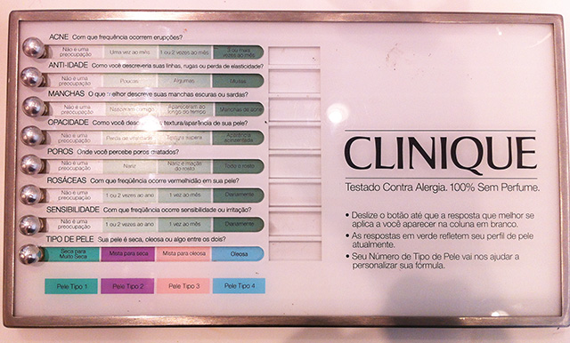 tabela clinique