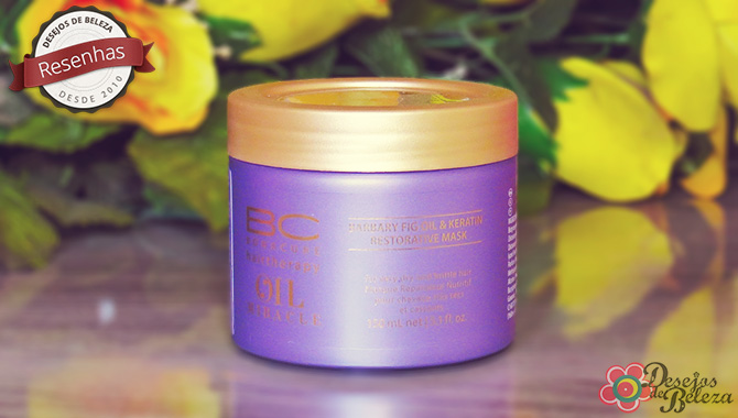 Testei: BC Barbary Fig Oil Máscara Restauradora