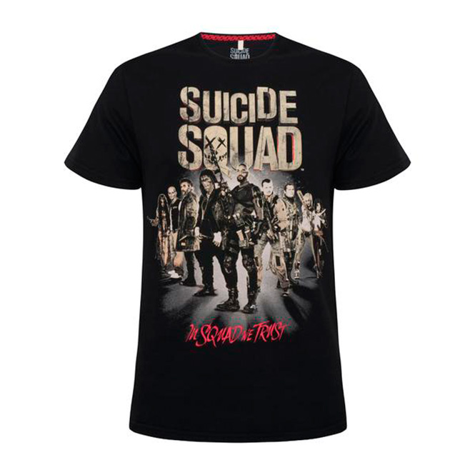 camisetas do esquadrão suicida