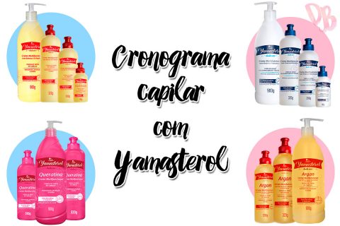 Cronograma capilar com Yamasterol