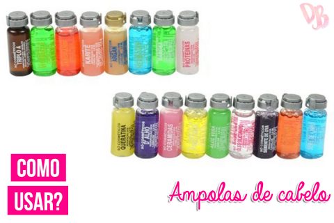 Como usar: ampolas de cabelo